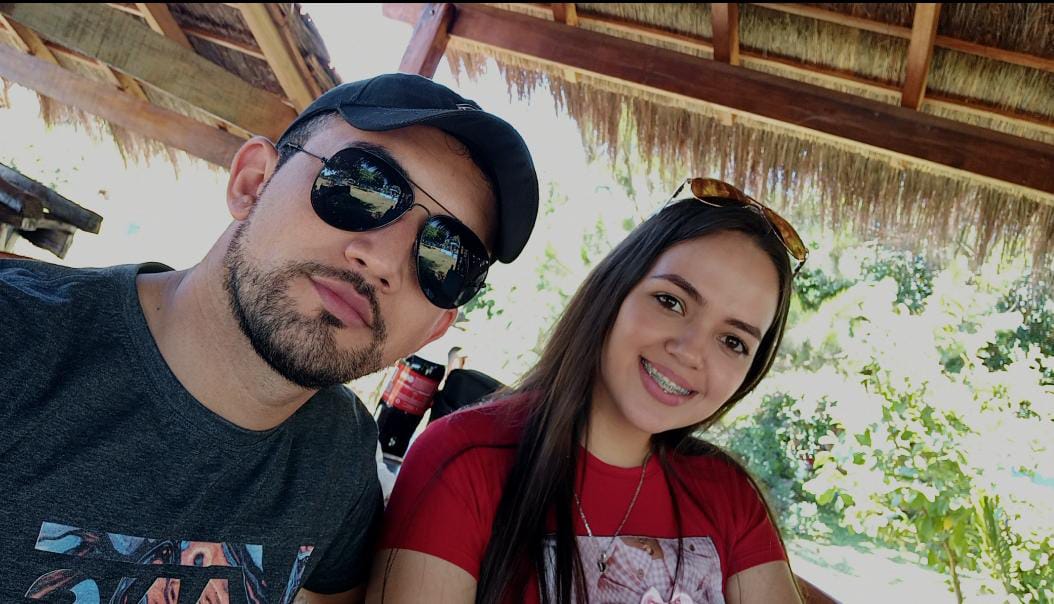 Andrés y Lety compartiendo un día juntos
